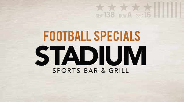 Stadium Food & Drink Specials